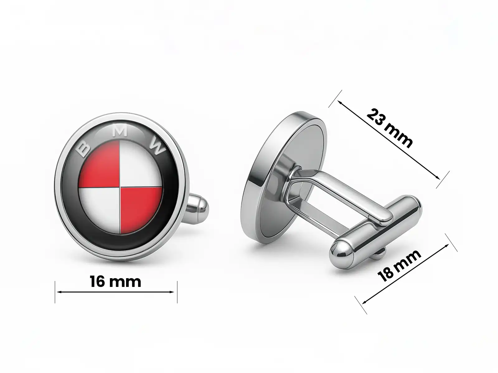 BMW Formal Cufflinks Men’s Fashion Universal Durable Style